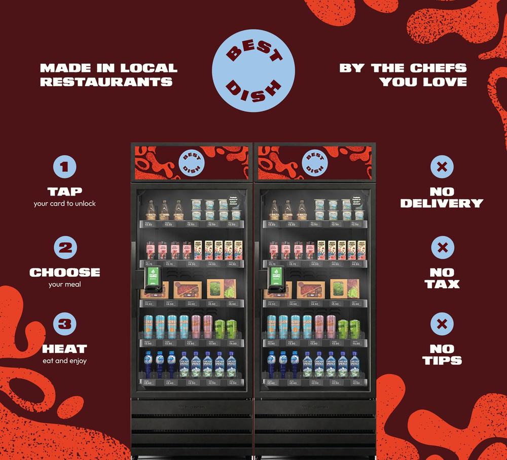 BestDish smart freezer — from farm, to chef, to you