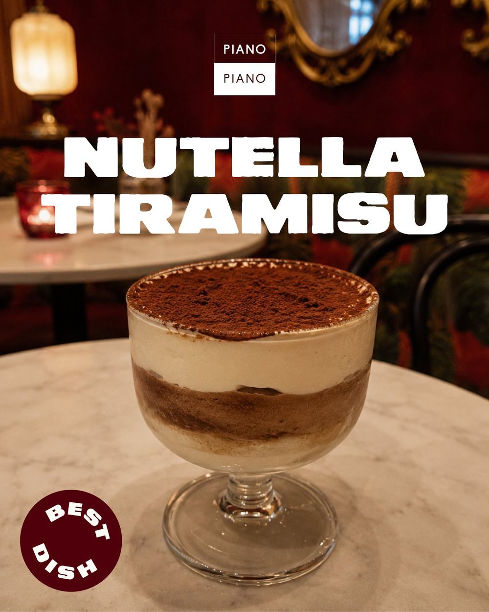 Nutella tiramisu — Piano Piano