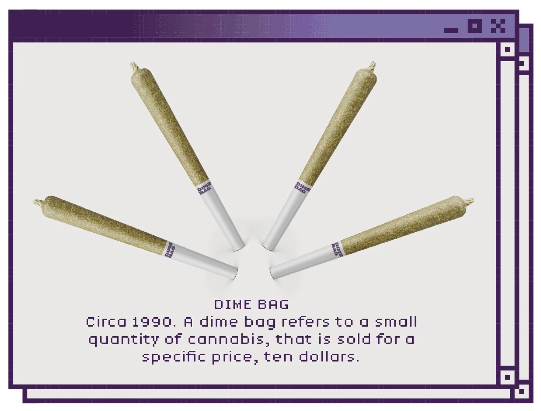 Dime Bag digital brand world